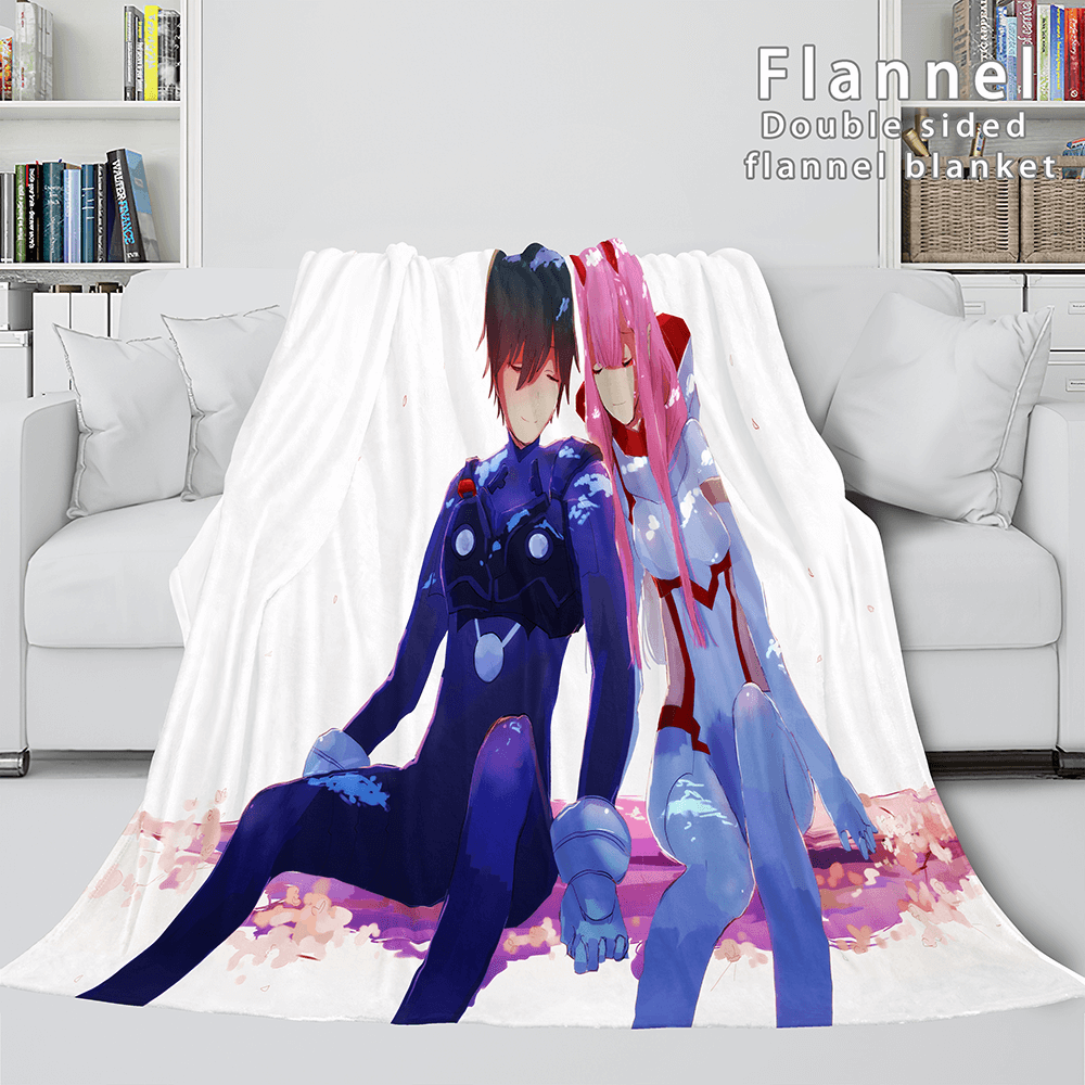 DARLING in the FRANXX Cosplay Flannel Blanket Throw (Online Order Only)