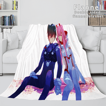 DARLING in the FRANXX Cosplay Flannel Blanket Throw (Online Order Only)