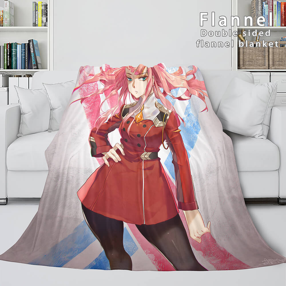 DARLING in the FRANXX Cosplay Flannel Blanket Throw (Online Order Only)