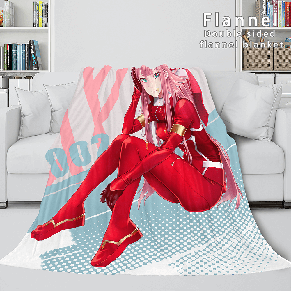 DARLING in the FRANXX Cosplay Flannel Blanket Throw (Online Order Only)