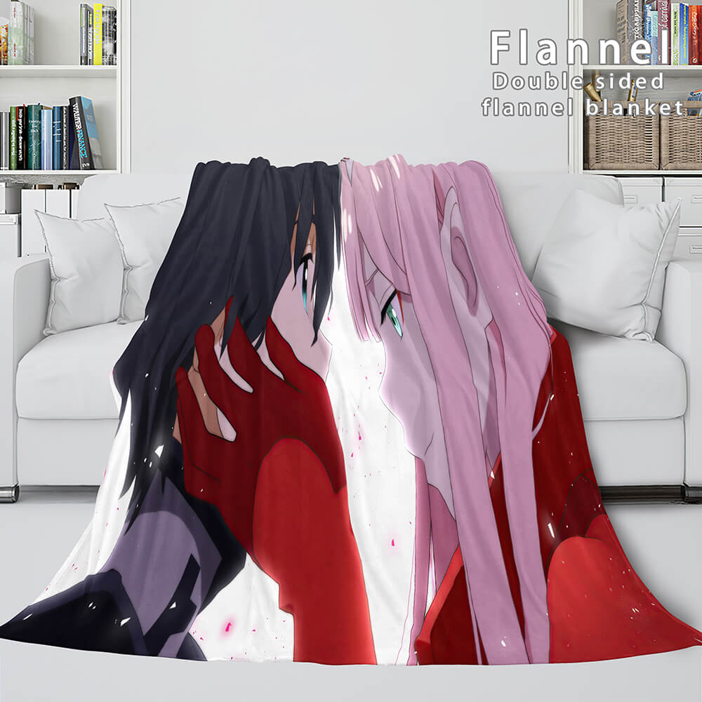 DARLING in the FRANXX Cosplay Flannel Blanket Throw (Online Order Only)