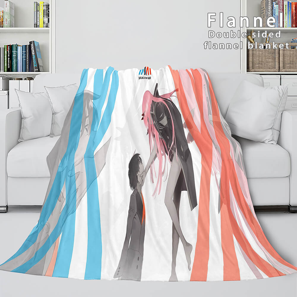 DARLING in the FRANXX Cosplay Flannel Blanket Throw (Online Order Only)