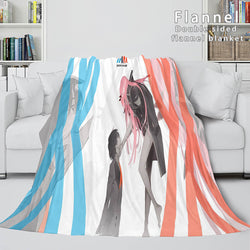DARLING in the FRANXX Cosplay Flannel Blanket Throw (Online Order Only)