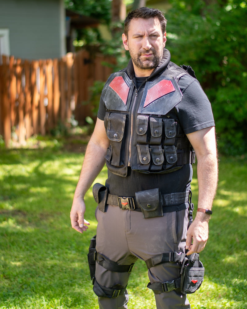 Red Hood Inspired Padded Collar Tac Vest Cosplay (ONLINE ORDER ONLY)