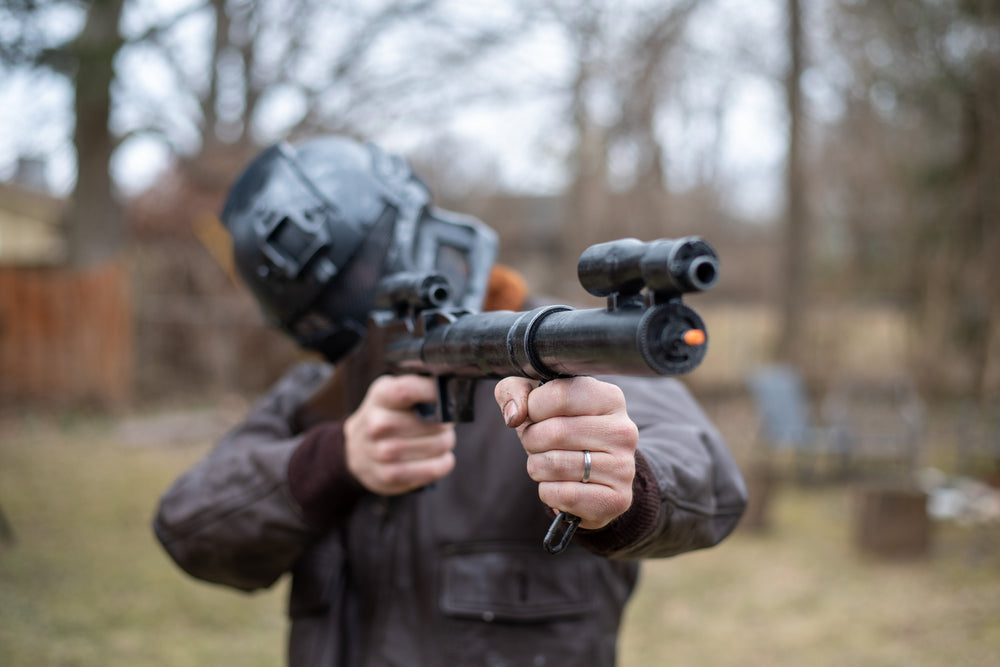 Bossk Relby-v10 Blaster Cosplay Film Prop (ONLINE ORDER ONLY)
