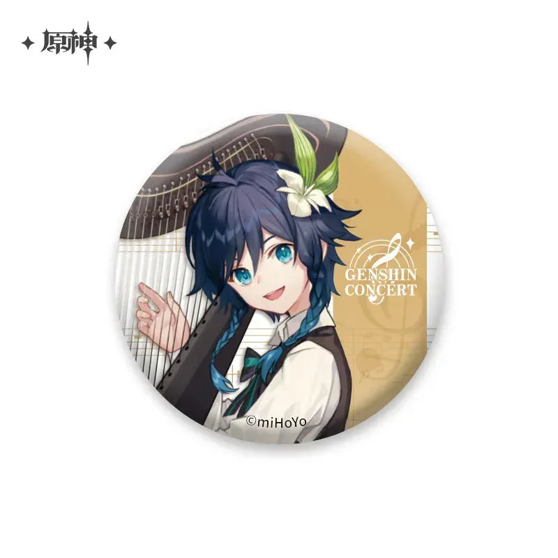 Genshin Impact Melodies of an Endless Journey Character Series Badge