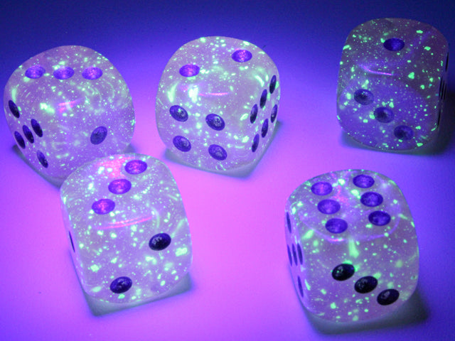 Borealis Pink/silver 7-Dice / 16mm / 12mm / 30mm Luminary (Online Only)