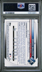 Graded 2025 Topps Bowman Chrome Mega Box Drake Baldwin #75 Rookie RC Baseball Card PSA 10 Gem Mint