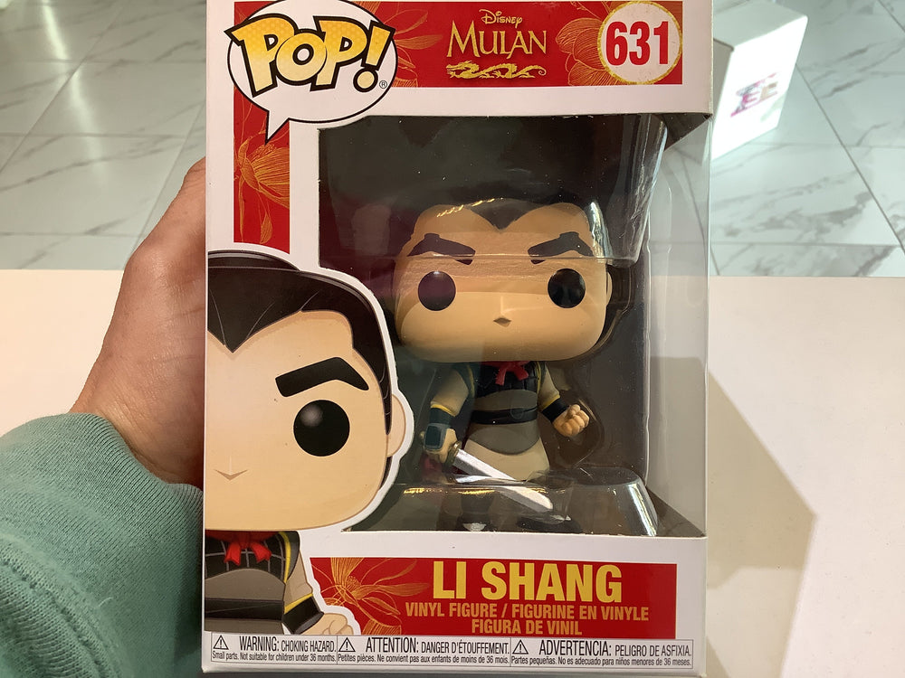 Funko Pop Mulan Li Shang 631 (ONLINE ORDER ONLY)
