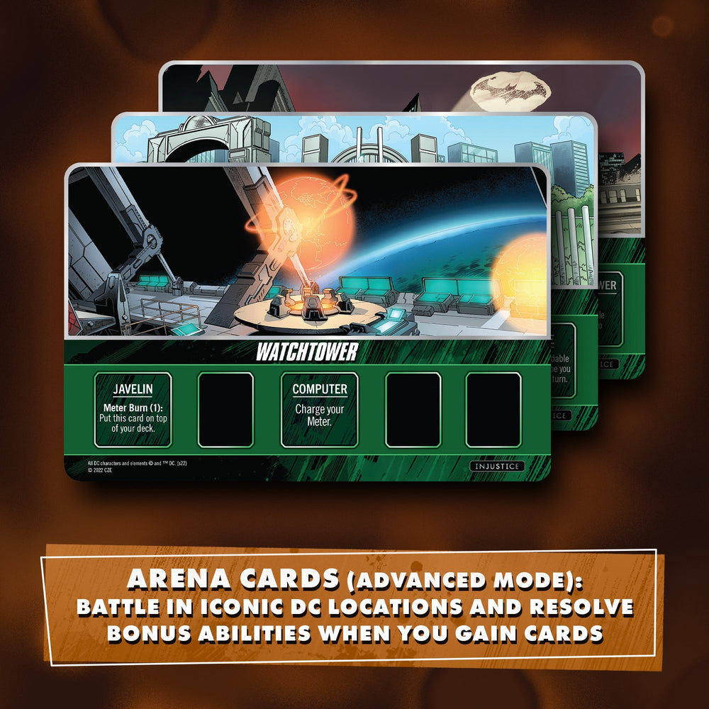 DC Deck-Building Game: Injustice (KICKSTARTER VERSION) (ONLINE ORDER ONLY)