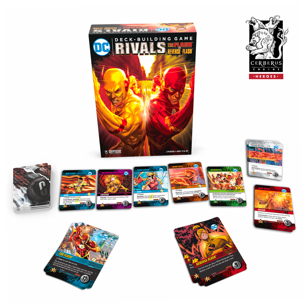 DC Deck-Building Game: Rivals - The Flash vs. Reverse-Flash (ONLINE ORDER ONLY)