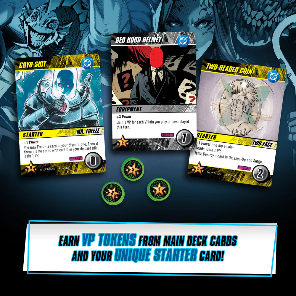 DC Deck-Building Game: Arkham Asylum (ONLINE ORDER ONLY)