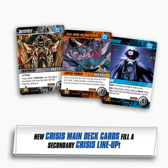 DC Deck-Building Game: Death Metal - Crisis Expansion Pack 5 (ONLINE ORDER ONLY)
