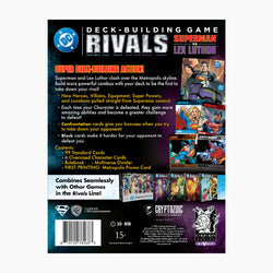 DC Deck-Building Game: Rivals — Superman vs. Lex Luthor (ONLINE ORDER ONLY)