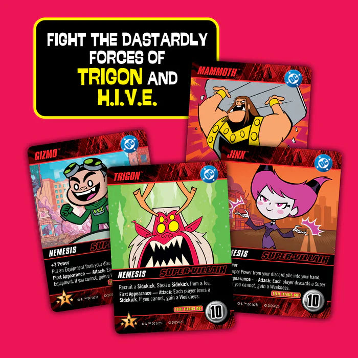 DC Deck-Building Game: Teen Titans GO! (ONLINE ORDER ONLY)