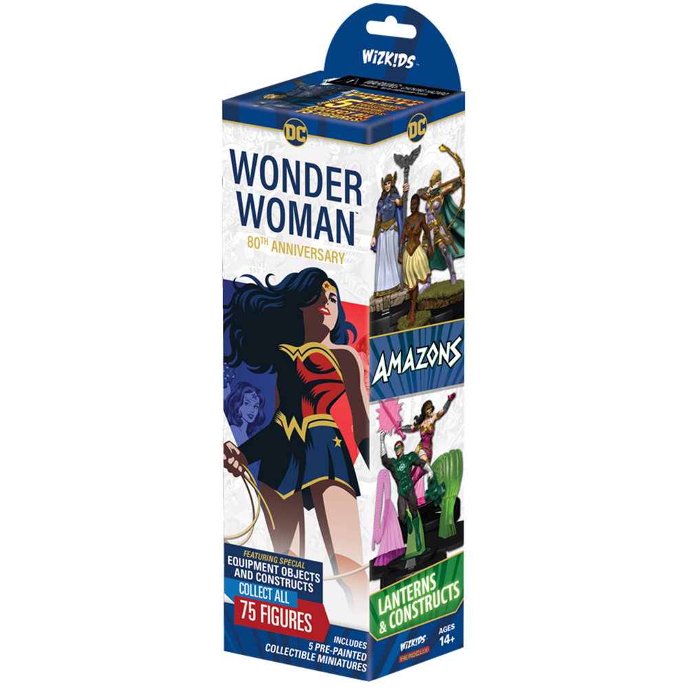 HeroClix: Wonder Woman - 80th Anniversary Booster (ONLINE ORDER ONLY)