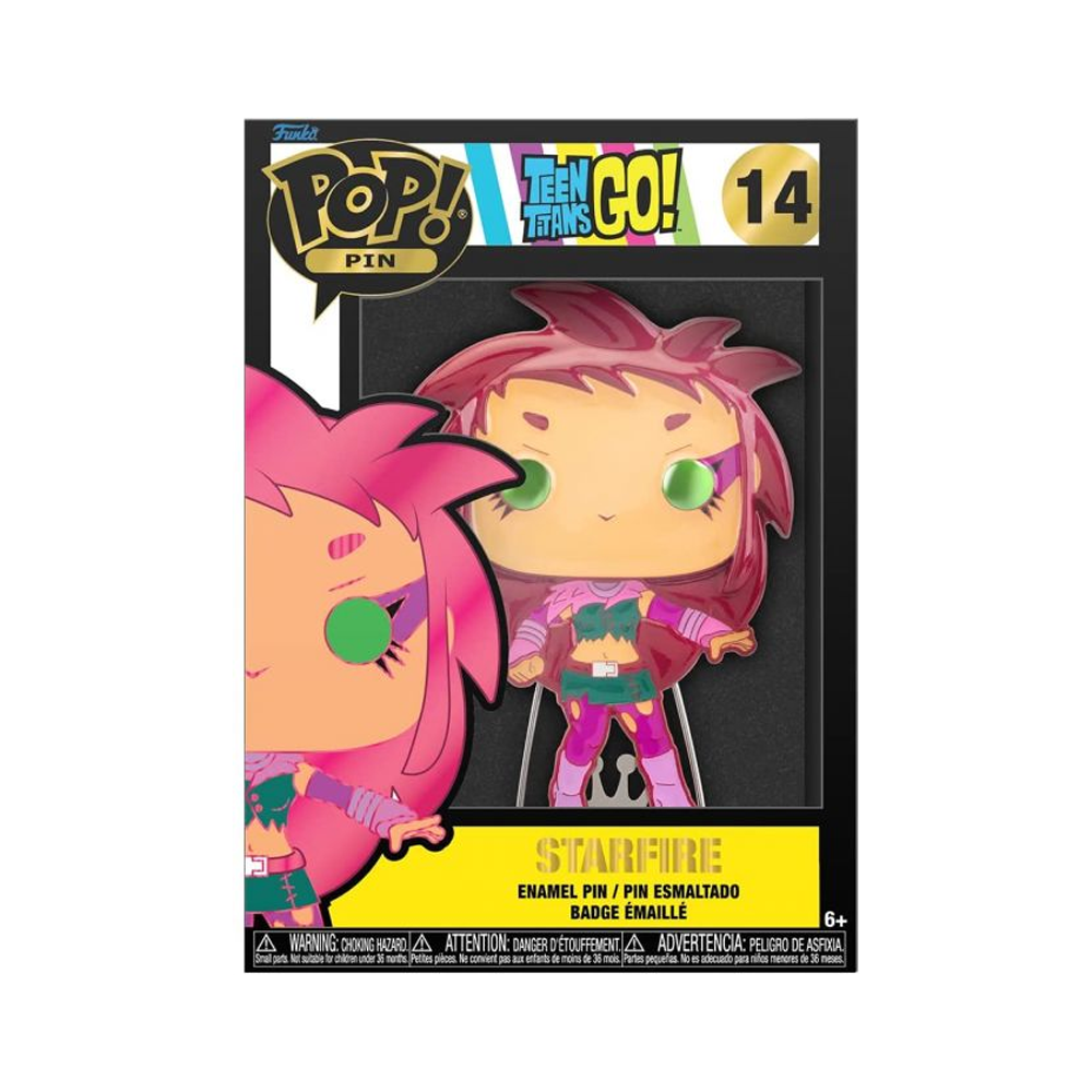 Funko POP! Pins: Teen Titans Go! - Starfire #14 (ONLINE ORDER ONLY)