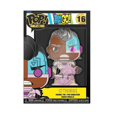 Funko POP! Pins: Teen Titans Go! - Cyborg (ONLINE ORDER ONLY)