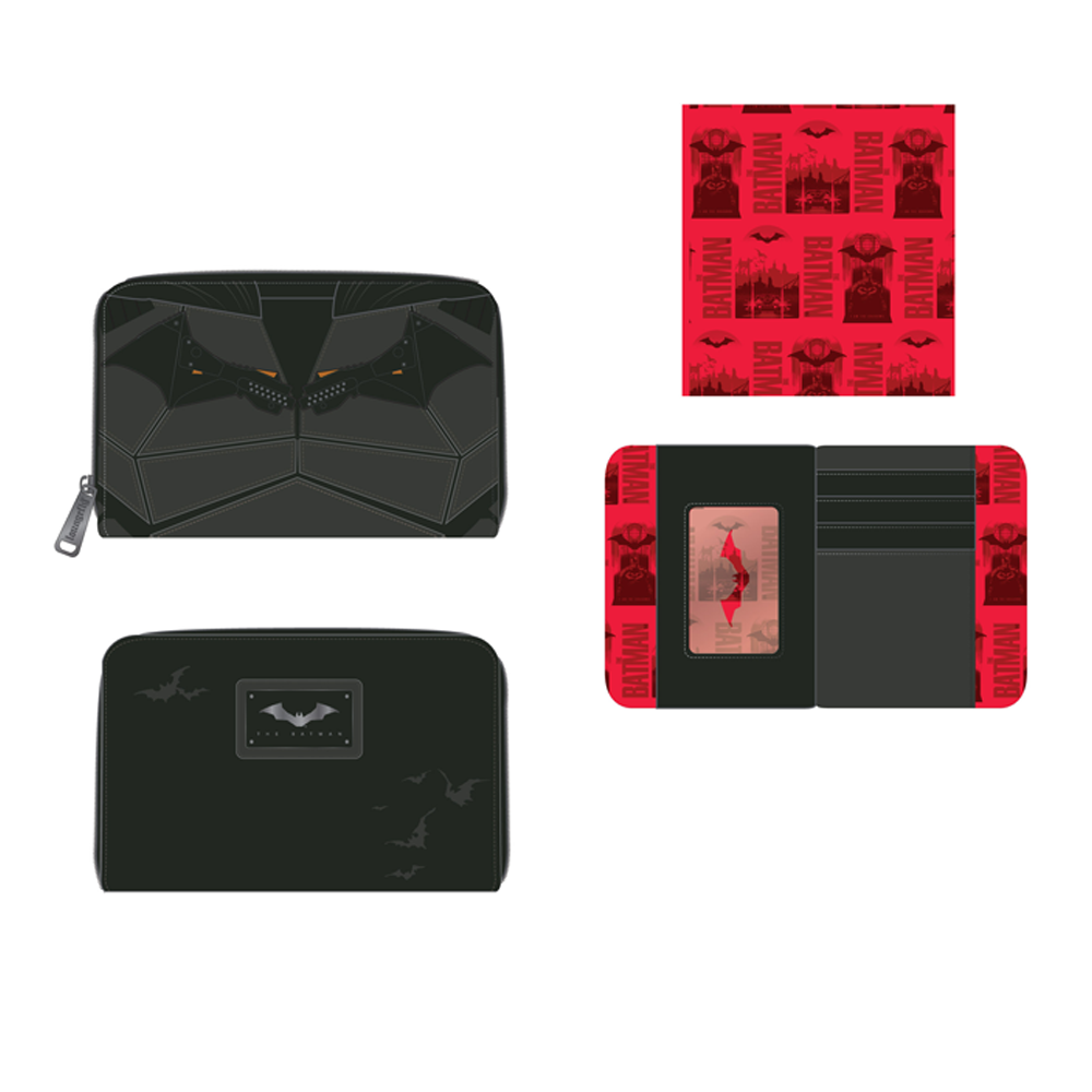 Loungefly: DC Comics The Batman Cosplay Zip Around Wallet (ONLINE ORDER ONLY)