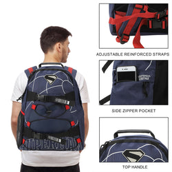 Superman DC Comics Lightning Pattern Backpack (Online Order Only)