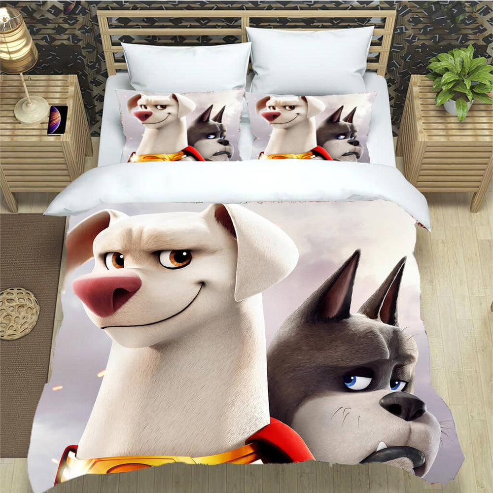 DC League of Super-Pets Bedding Set Pattern Quilt Cover Without Filler (Online Order Only)