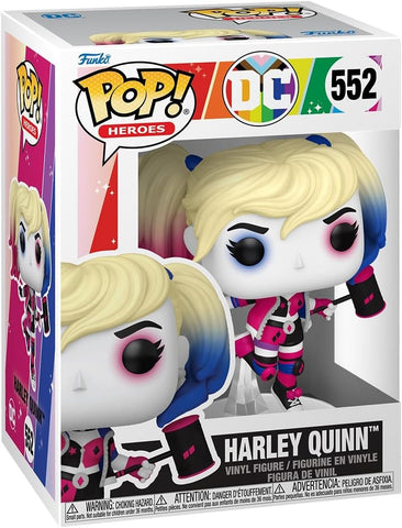 DC Comics Pride 2025 Harley Quinn Funko Pop! Vinyl Figure #552 with Funko Protector (Online Order Only)