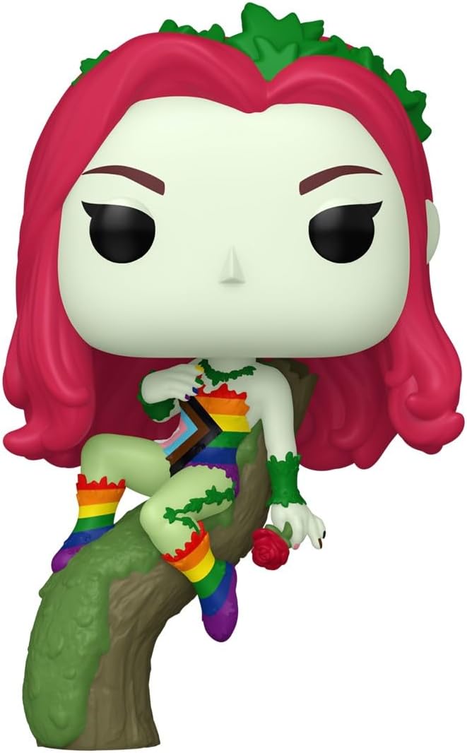 DC Comics Pride 2025 Poison Ivy Funko Pop! Vinyl Figure #553 with Funko Protector (Online Order Only)