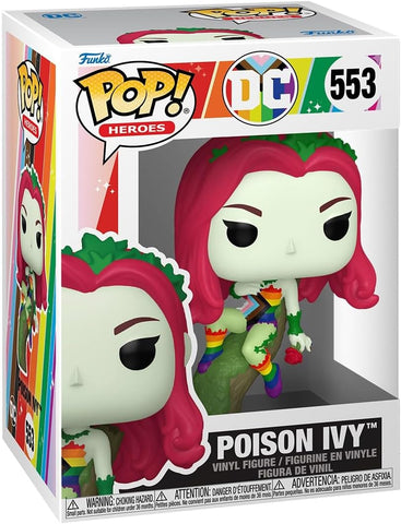 DC Comics Pride 2025 Poison Ivy Funko Pop! Vinyl Figure #553 with Funko Protector (Online Order Only)
