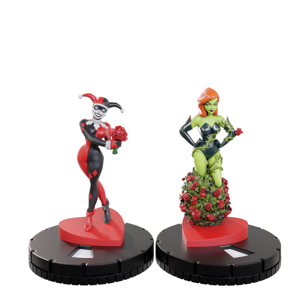 HeroClix: Iconix - Harley Quinn Roses for Red (ONLINE ORDER ONLY)