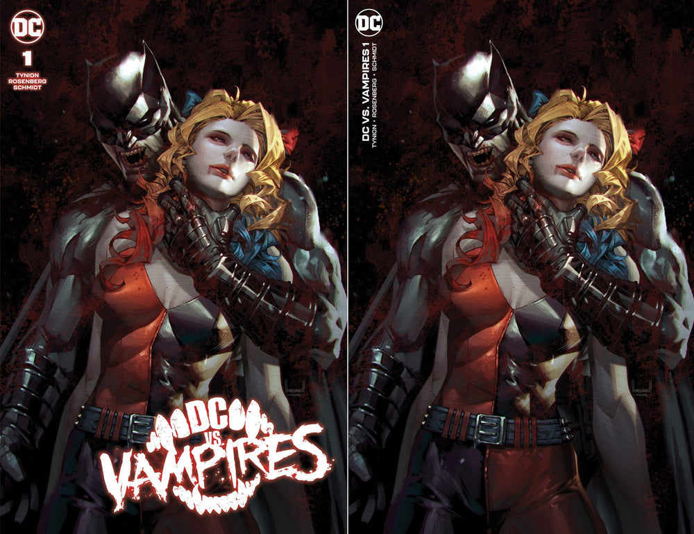 Dc Vs Vampires #1 (Of 12) Kael Ngu Batman Harley Quinn Variant (10/26/2021) Dc (ONLINE ORDER ONLY)