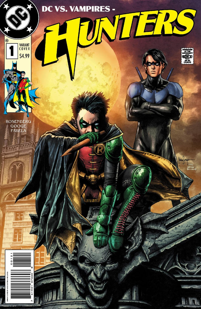 Dc Vs. Vampires - Hunters #1 B Mico Suayan Variant (05/24/2022) Dc (ONLINE ORDER ONLY)