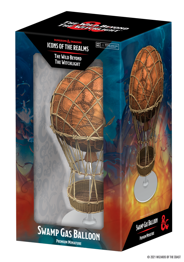 D&D: Icons of the Realms - The Wild Beyond the Witchlight -Swamp Gas Balloon Premium Figure (ONLINE ORDER ONLY)