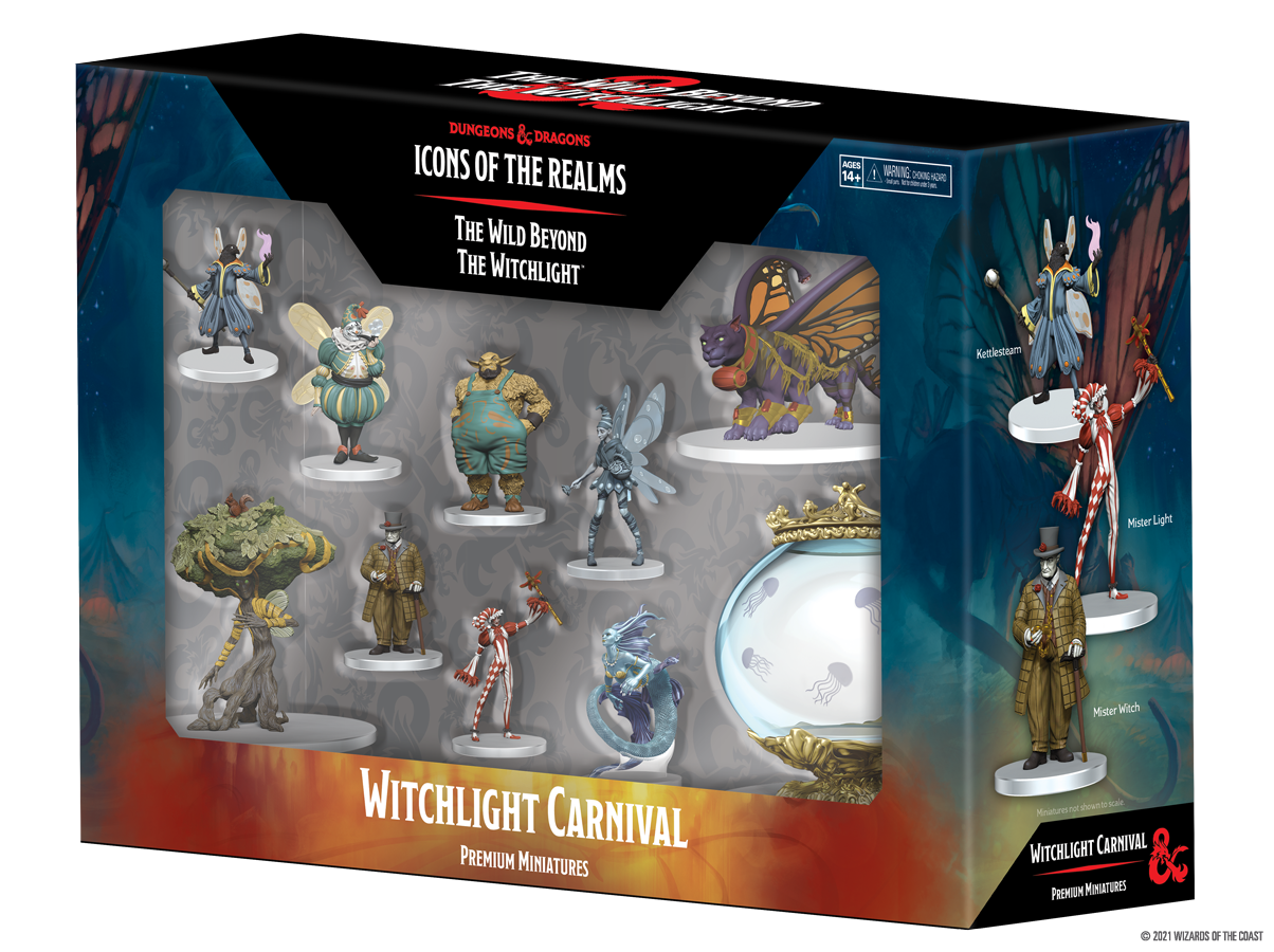 D&D: Icons of the Realms - The Wild Beyond the Witchlight - Witchlight Carnival Premium Set (ONLINE ORDER ONLY)
