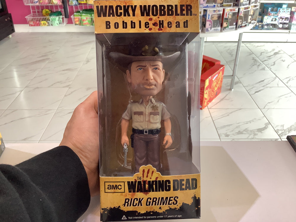 Funko Wacky Wobbler The Walking Dead Rick Grimes (ONLINE ORDER ONLY)