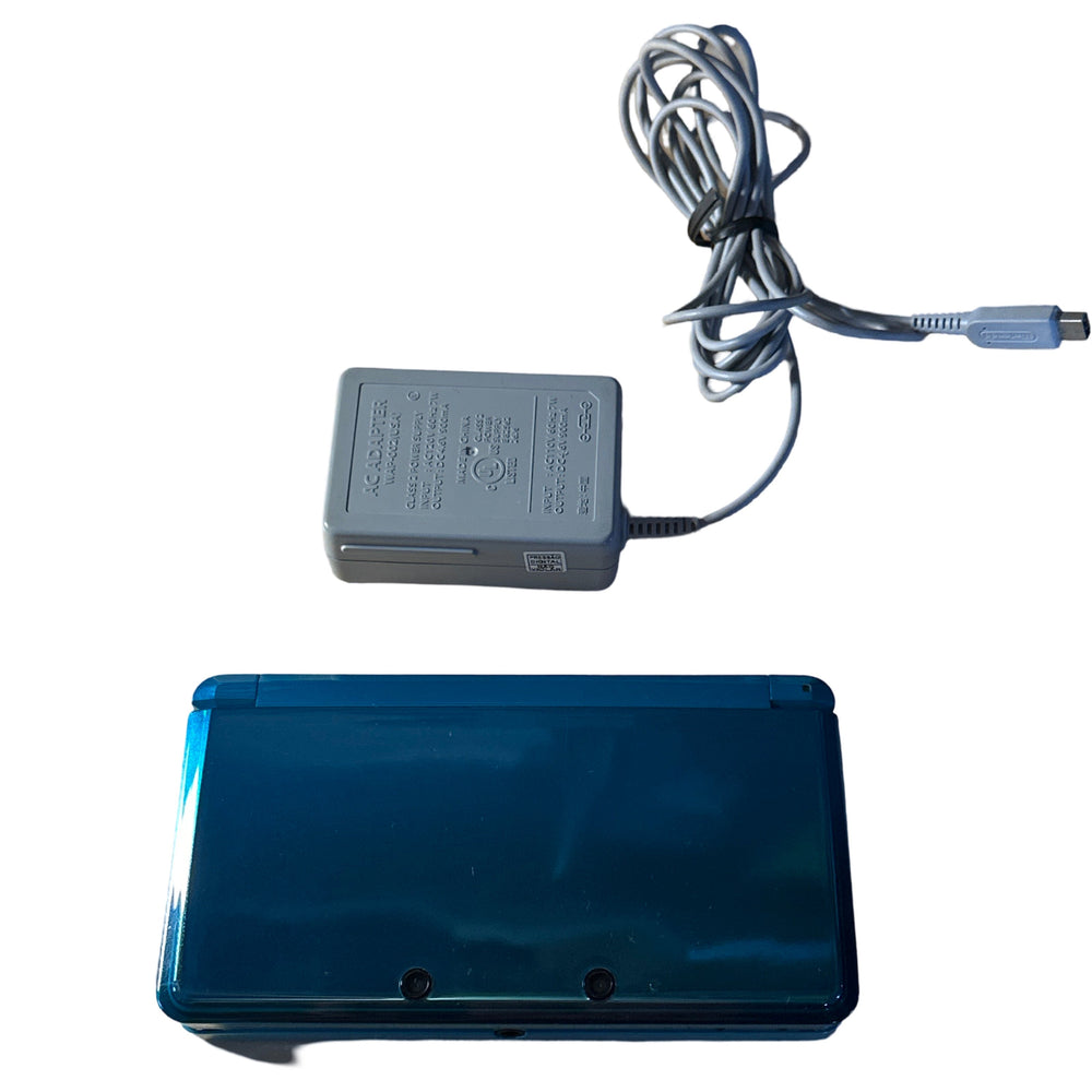 Nintendo 3DS Aqua Blue (PRELOADED GAMES) - Nintendo 3DS (Refurbished) (Online Order Only)