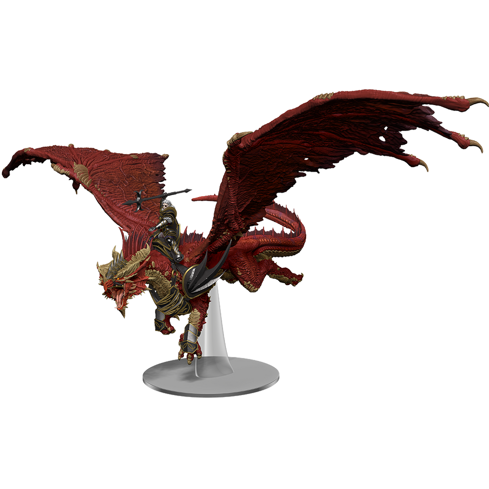 D&D: Icons of the Realms - Dragonlance: Shadow of the Dragon Queen - Kensaldi on Red Dragon (ONLINE ORDER ONLY)