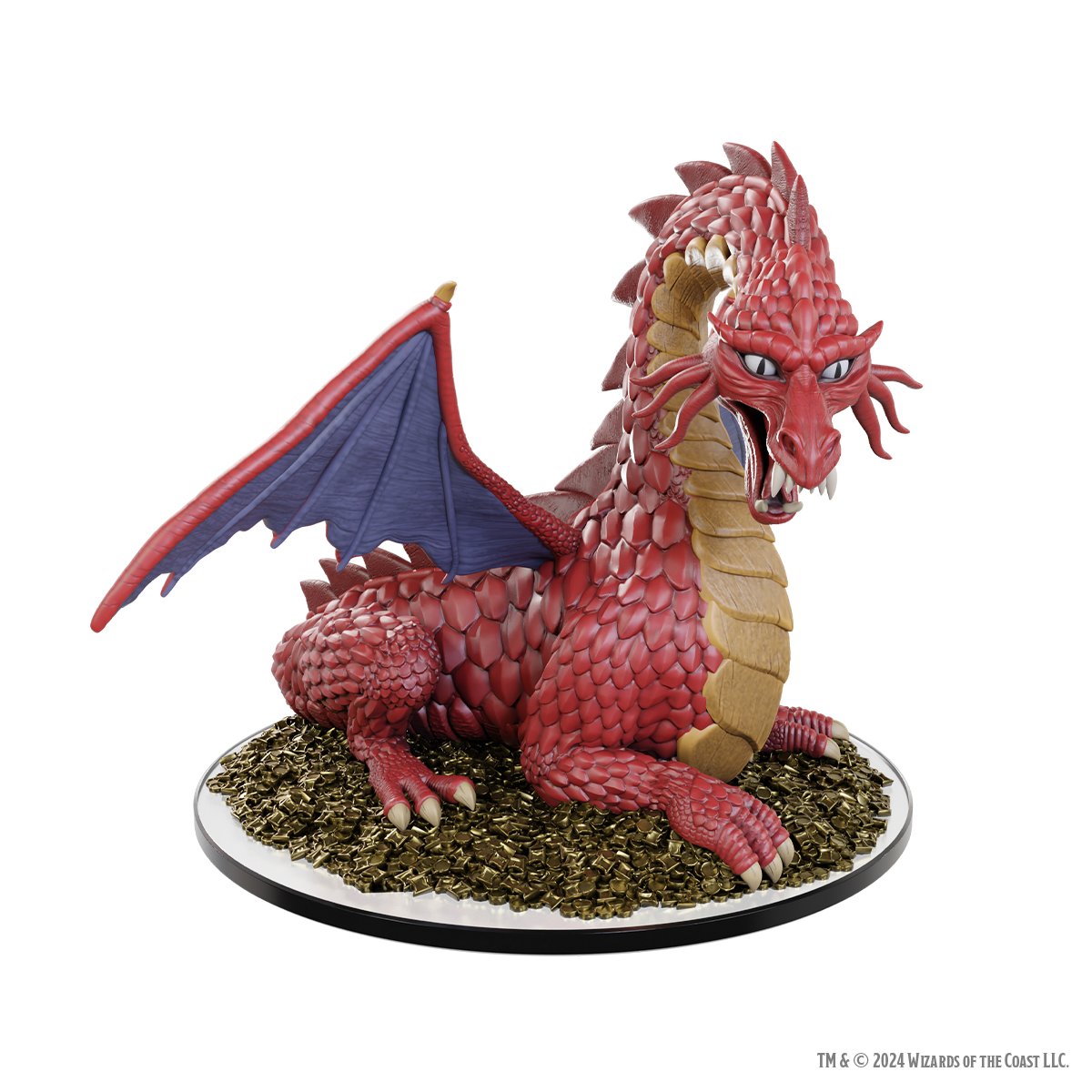 D&D: Icons of the Realms - 50th Anniversary Classic Red Dragon Boxed Miniature (ONLINE ORDER ONLY)