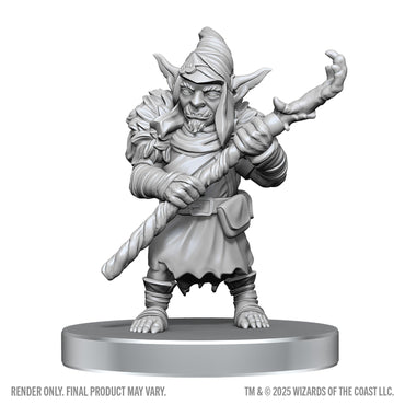D&D: Nolzur's Marvelous Unpainted Miniatures - Bugbear Stalker & Goblin Hexer