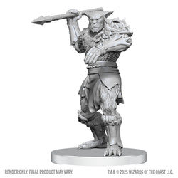 D&D: Nolzur's Marvelous Unpainted Miniatures - Bugbear Stalker & Goblin Hexer