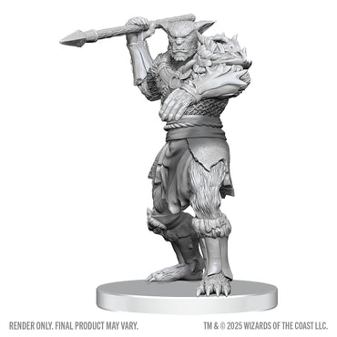 D&D: Nolzur's Marvelous Unpainted Miniatures - Bugbear Stalker & Goblin Hexer
