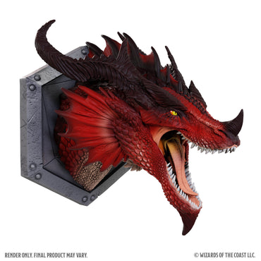 D&D: Replicas of the Realms - Red Dragon 12" Trophy Plaque (ONLINE ORDER ONLY)