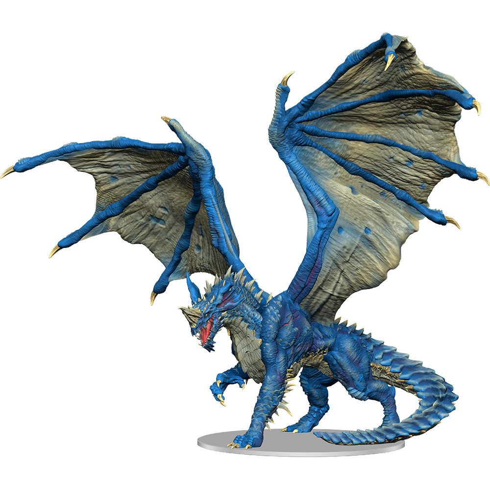 D&D: Icons of the Realms - Adult Blue Dragon Premium Figure (ONLINE ORDER ONLY)