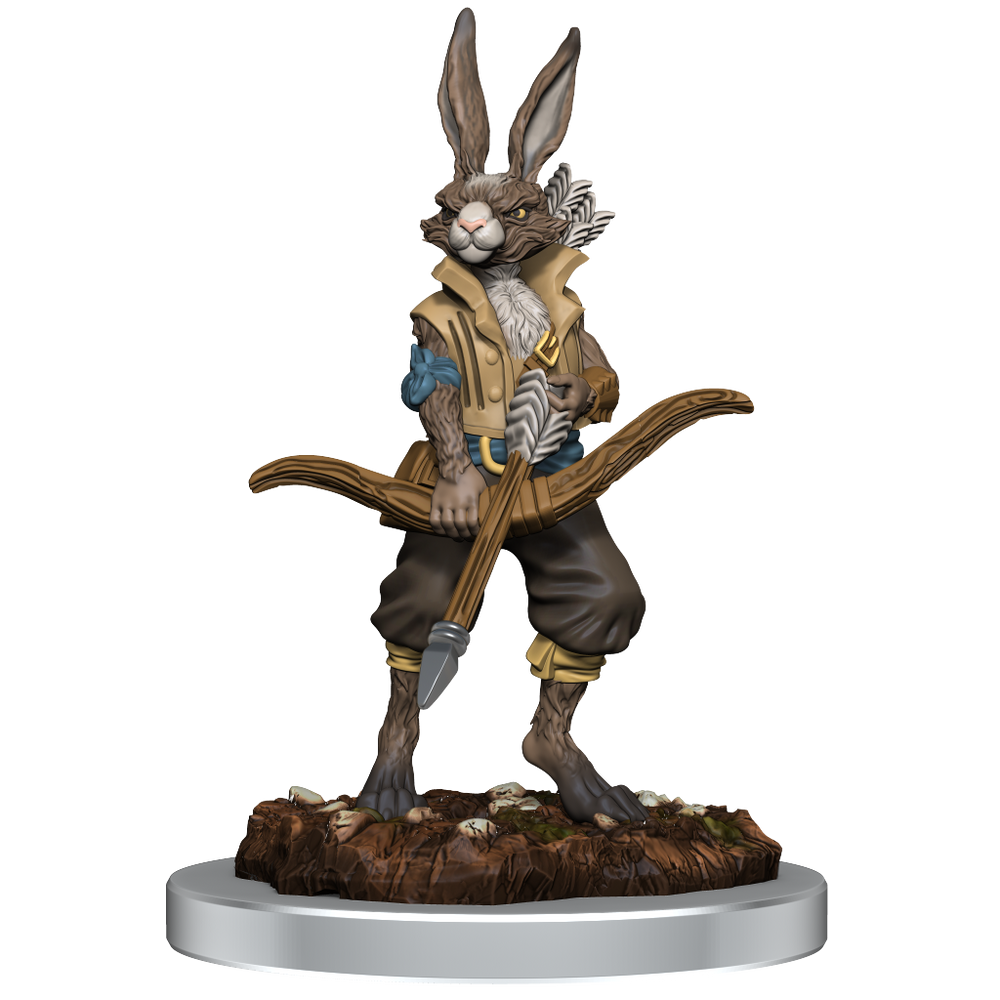 D&D: Nolzur's Marvelous Miniatures - Harengon (Paint Night Kit) (ONLINE ORDER ONLY)