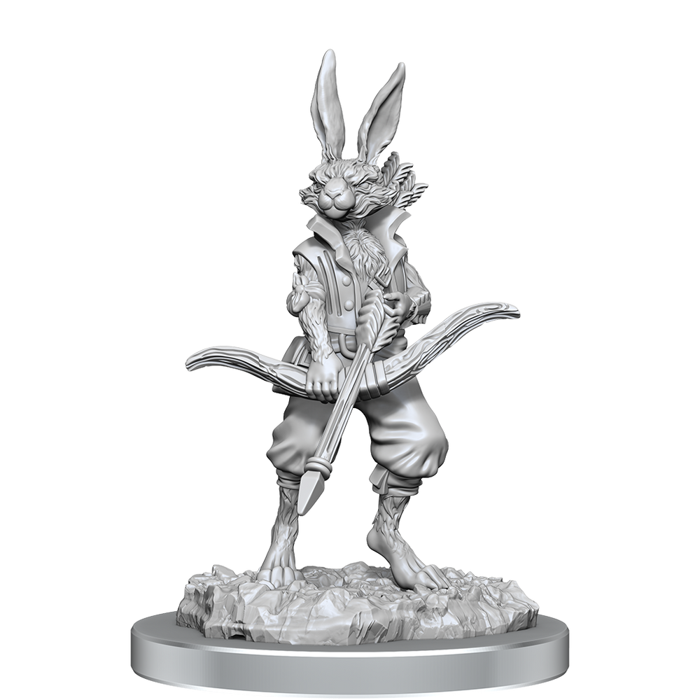 D&D: Nolzur's Marvelous Miniatures - Harengon (Paint Night Kit) (ONLINE ORDER ONLY)