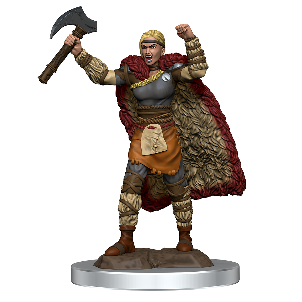 D&D: Icons of the Realms - Female Human Barbarian Premium Figure (ONLINE ORDER ONLY)