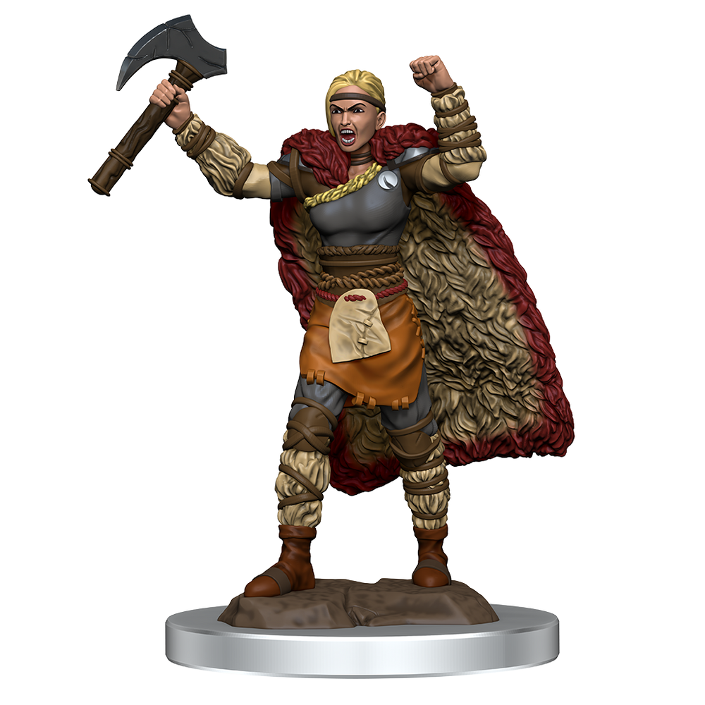 D&D: Icons of the Realms - Female Human Barbarian Premium Figure (ONLINE ORDER ONLY)