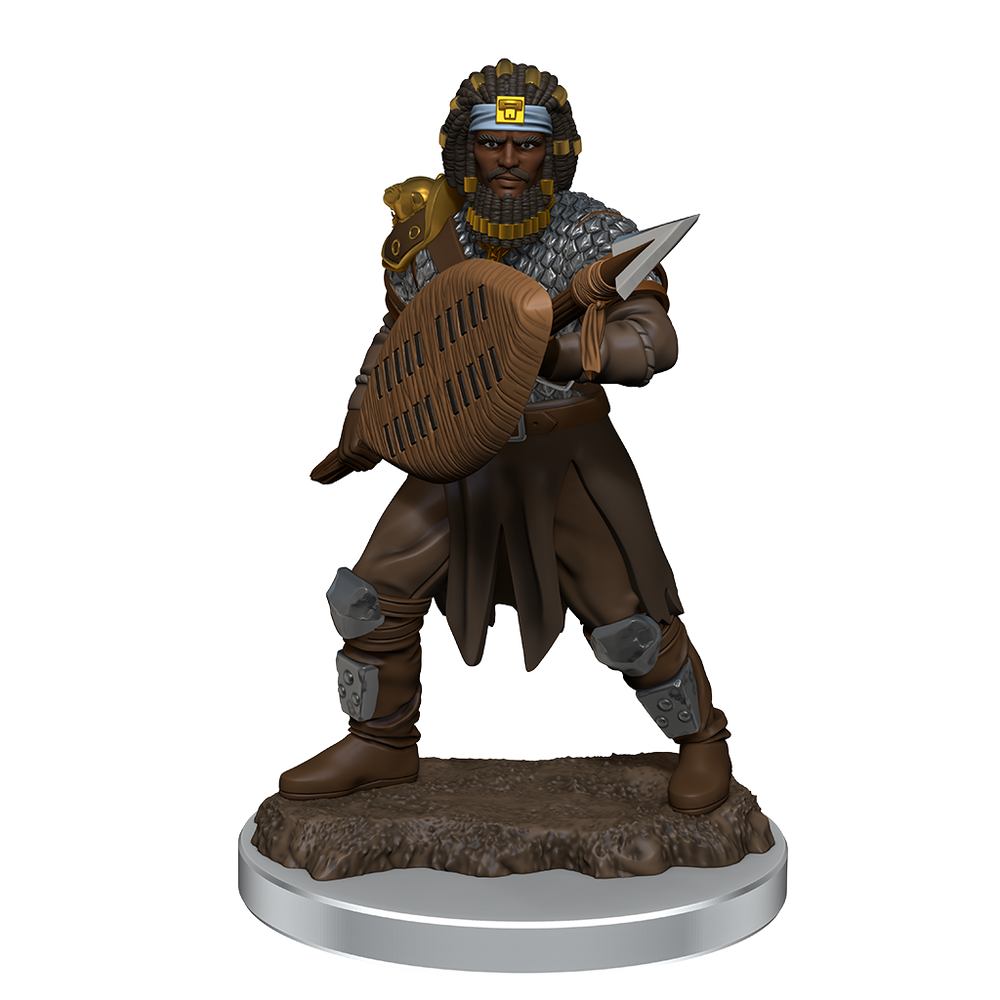 D&D: Icons of the Realms - Male Human Fighter Premium Figure (ONLINE ORDER ONLY)