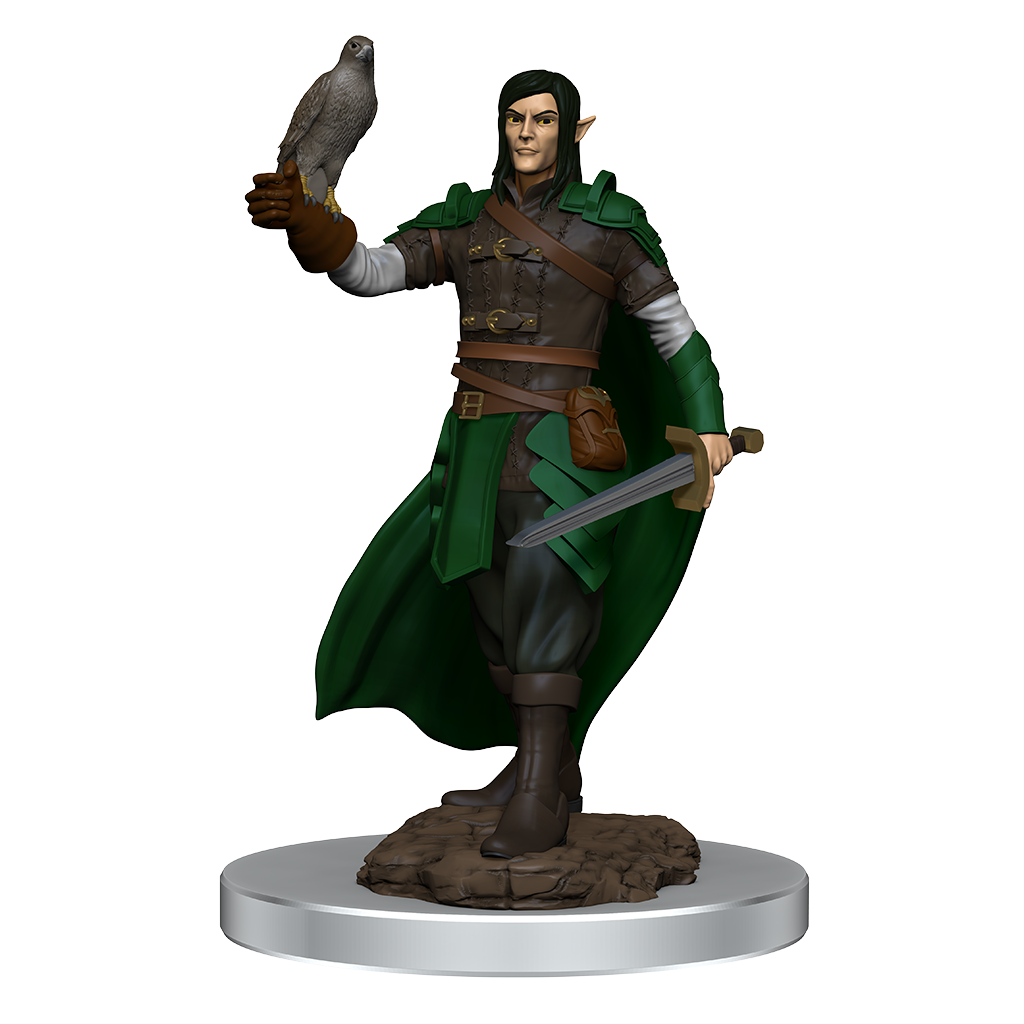 D&D: Icons of the Realms - Male Elf Ranger Premium Figure (ONLINE ORDER ONLY)