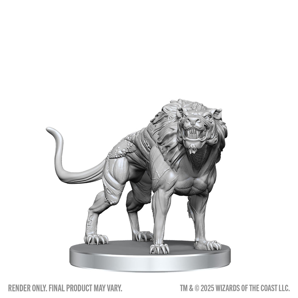D&D: Nolzur's Marvelous Unpainted Miniatures - Hell Hound & Narzugon