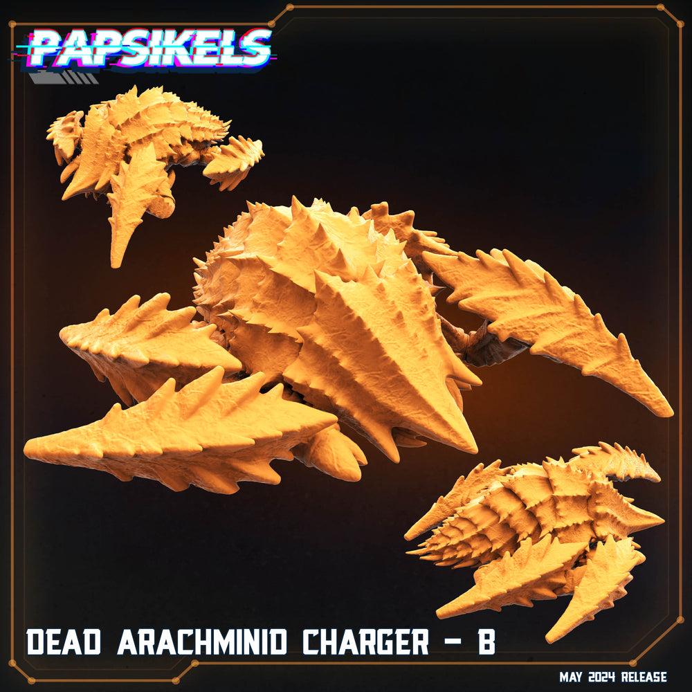 3D Printed Papsikels Dead Arachminid Charger Set Democracy Troopers Bugs and Bots 28mm 32mm (Online Only)